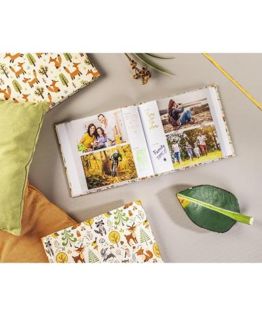 Hama "Forest" Memo Photo Album 100 White Pages (50 Sheets) fits 200 Photos in 10x15cm Format Fox 00002700 Fox Memo - Buy Online on GoSupps.com