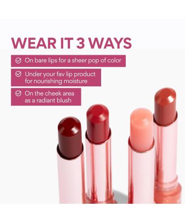 innisfree Dewy Tint Lip Balm with Hyaluronic Acid & Ceramides Korean Hydrating Tinted Balm Sheer Lipstick Available in 4 Shades New Baby Pink - Buy Online on GoSupps.com