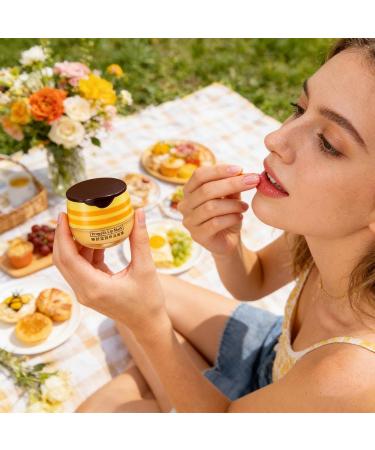 Honey Lip Balm Deep Hydration 55 G Plumping Lip Mask Plumping Care Balm Nonsticky and Lightweight for Women Men Day Over Night Daily Home Travel Winter A1 - Buy Online on GoSupps.com