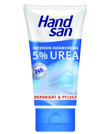 Handsan Intensive Hand Cream 5% Urea pack of 2 (2 x 75 ml)