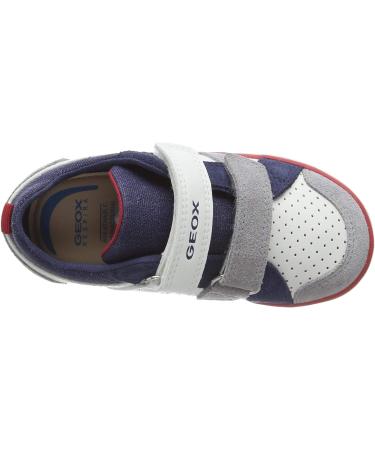 Geox Baby Boy's B Kilwi C Sneakers - 8.5 UK Child - White/Grey - Buy Online on GoSupps.com