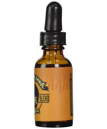 Grave Before Shave Viking Blend Beard Oil 1 Fl Oz - Natural Formula for Men's Grooming - Buy Online on GoSupps.com