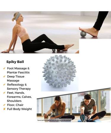 Karlor Igelball Massageball Set - 2 Hedgehog Balls for Body Massage Relaxation & Muscle Relief - Ideal for Shoulders Neck Back & Feet - Buy Online on GoSupps.com