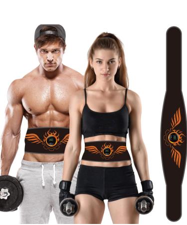 Ems belly trainer abdominal muscle trainer electrical EMS training device belt belly trainer electrically portable muscle stimulator 8 modes & 19 intensive stomach trainer training gait