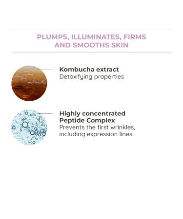 Alyria Title Sleep & Reboot 2-in-1 Night Cream/Mask - Vegan Peptide Complex & Kombucha Extract for Nourished Rejuvenated Skin | 50ml - International Shipping Available - Buy Online on GoSupps.com