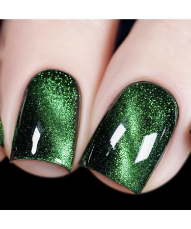 Vishine 9D Cat Eye Green Gel Nail Polish - Galaxy Chameleon UV Gel - Soak Off Manicure for DIY & Salon - 16ml M193 - Buy Online on GoSupps.com