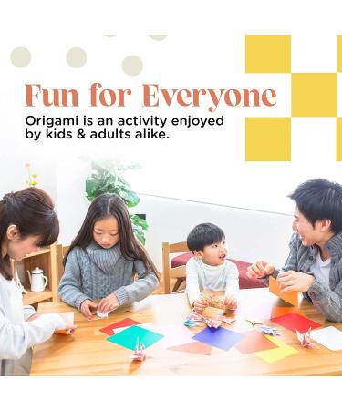 1100 Sheets Double Sided Origami Paper - 6x6 inches Squares - Vibrant Colors - Ideal for Kids & Crafts - High-Quality Origami Set - Buy Online on GoSupps.com