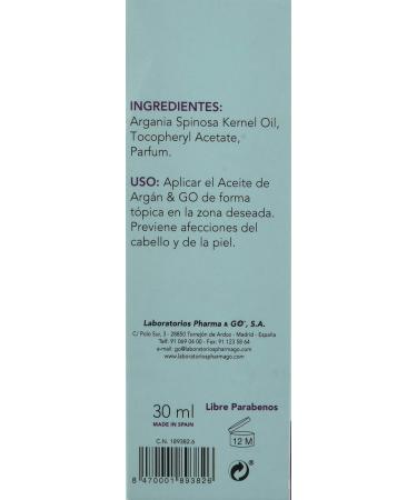 Pharma Go Pharma & Go Body Oil 1 piece - Buy Online on GoSupps.com