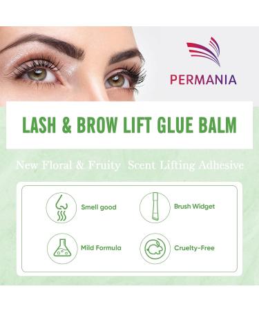 PERMANIA Quick Drying Eyelash Glue & Eyebrow Glue - 10g | International Shipping - Buy Online on GoSupps.com