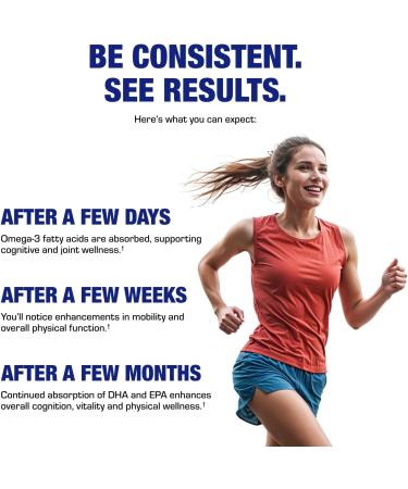 Omega 3 Fish Oil 1200 mg - Clinical DHA EPA Omega 3 Supplement with Burpless Fish Oil Brain Heart & Overall Health - Molecularly Distilled for Purity - Certified Sustainably Sourced (Orange Flavored) - Buy Online on GoSupps.com