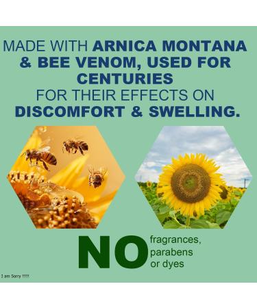 Bee Venom Advanced Joint & Relief Cream Suitable for Back Neck Hands Foot Joints etc 4 Fl Oz (Pack of 1) - Buy Online on GoSupps.com