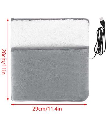 Ruiqas Electric Heated Foot Warmer - USB Foot Warmer for Adults Ideal for Pregnant Women & Seniors | International Shipping Available - Buy Online on GoSupps.com