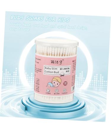 Beatifufu 3 Boxes Cotton Swab Baby Necessities Eye Shadow Applicator Multi-purpose Cotton Sticks Nose Cleaning Cotton Buds Makeup Supplies White Absorbent Cotton Thin Paper Stick Ear - Buy Online on GoSupps.com