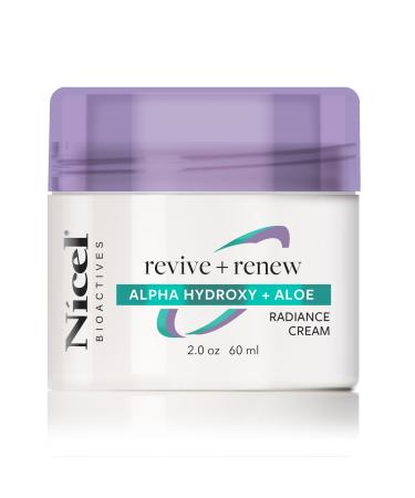 Nicel Revive+Renew Alpha Hydroxy+Aloe Cream 2oz