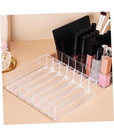 OFFSCH 2pcs for Eyeshadow Palette Display Acrylic Case Clear Holder Makeup Desktop Stand Divided Organizer - Buy Online on GoSupps.com