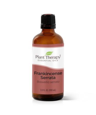 Plant Therapy Frankincense Serrata Essential Oil 100% Pure Undiluted Natural Aromatherapy Therapeutic Grade 100 mL (3.3 oz)