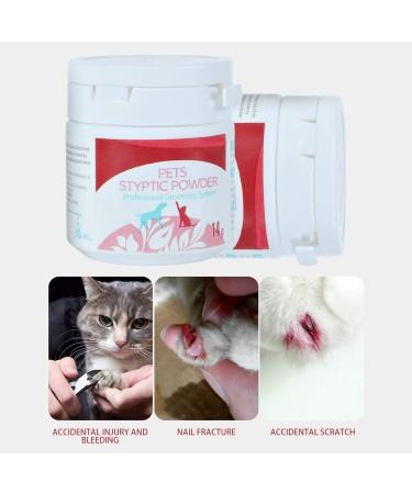 35g Styptic Powder -Pets Styptic Powder Bleeding Stop Powder For Dogs Cats & Small Pets Dog Styptic Powder So Effective At Stopping Bleeding On Paws - Buy Online on GoSupps.com