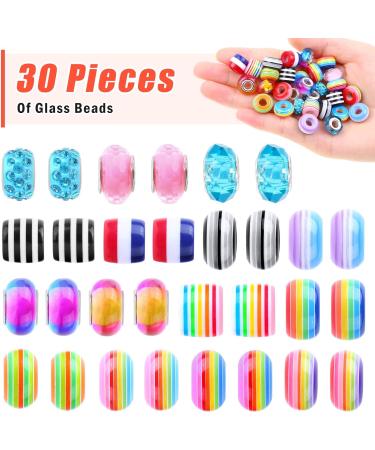 Flasoo 85PCs Bracelet Making Kit for Girls - DIY Charm Bracelets with Beads and Jewelry Charms - Perfect Craft Gift for Teen Girls - Buy Online on GoSupps.com