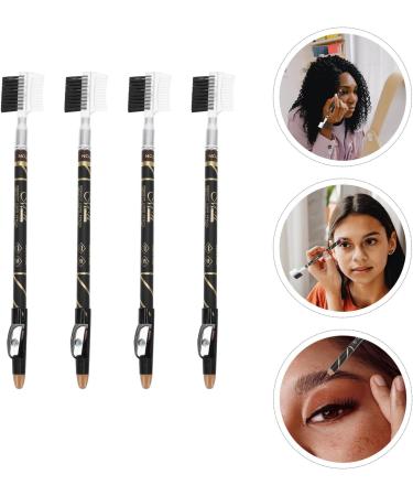 4 Pi ces Crayons Sourcils Outils Maquillage Sourcils Portable pour Femme Naturels - Buy Online on GoSupps.com