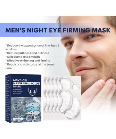Facial Wrinkle Patches Improve Elasticity Men's Wrinkle Pad 10 Pairs for Daily Hotel Use - Buy Online on GoSupps.com