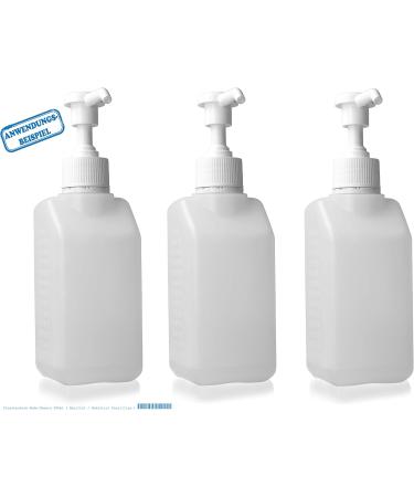 Horn Medical Dosing Pumps & Sterillium PURE Hand Disinfectant Set - 3 x 500ml | International Shipping - Buy Online on GoSupps.com