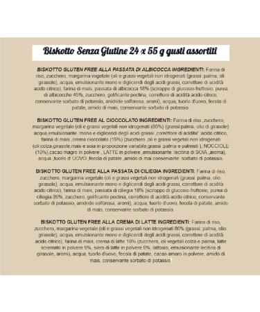 Biskotto without gluten 55 x 24 g - Buy Online on GoSupps.com