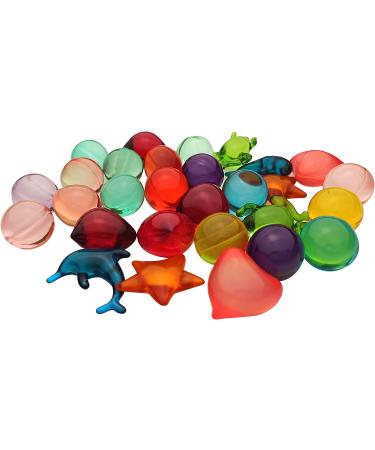 30 Pack Natural Plant Ingredient Bath Oil Beads - SPA Essential Pearls with Love Animal Shapes - Buy Online on GoSupps.com