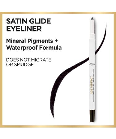 L'Or al Paris Age Perfect Satin Glide Eyeliner - Mineral Pigments, Brown - Buy Online on GoSupps.com
