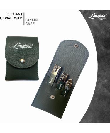 Premium Stainless Steel Nail Snap Set - 3 Pieces Nail Clippers for Fingernails & Toenails - Large Small & Diagonal Styles - Perfect for Precise Grooming - Buy Online on GoSupps.com