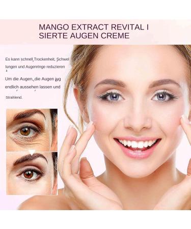 Eyelift se rum Mango revitalizes eye cream hyaluronic acid repair cream solid eye cream removes bags and dark circles - Buy Online on GoSupps.com