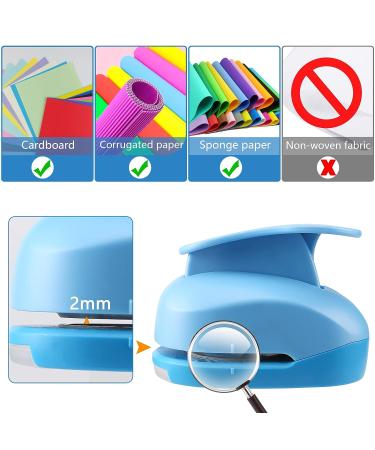 LOONENG 1 Inch Circle Punch - Circle Shape Lever Action Craft Punch for Paper Crafts and Scrapbooks - Buy Online on GoSupps.com