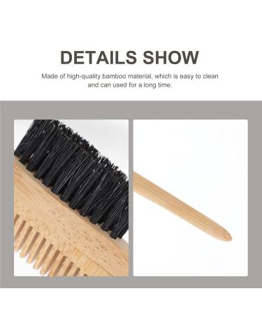 FOMIYES Bamboo Double Eyebrow Brush - Multipurpose Double Head Makeup Tool for Travel & Beauty - Buy Online on GoSupps.com