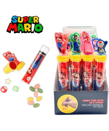 Super Mario Stamp (Random Character) Tube Jelly Candy 8g (Pack of 6) - Buy Online on GoSupps.com