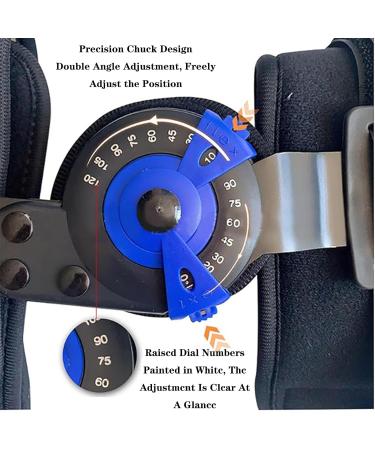 SFKLYU Adjustable Hinged Elbow Brace for Postoperative Recovery | Arm Splint for Ligament & Tendon Support - Left Arm - Buy Online on GoSupps.com