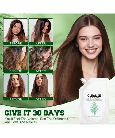 Shampooing au romarin et aux acides amin s pour la croissance des cheveux anti-chute et cheveux fins hydratant naturel pour femmes et hommes renforce les racines (2pcs) - Buy Online on GoSupps.com