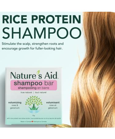 Shampoo Bar Volumizing Rose & Geranium (3 Pack) - Buy Online on GoSupps.com