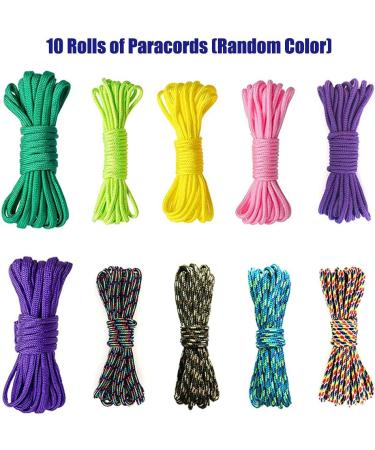 Afantti Bracelet Maker Kit | Paracord Jig Tool with 10 Paracord Strands | DIY Bracelet Making Set - Buy Online on GoSupps.com