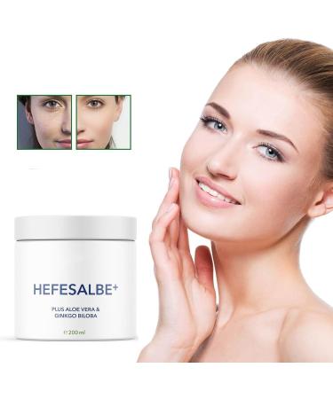Yeast Ointment Yeast Ointment with the plus of Aloe Vera and Ginkgo Biloba Yeast Body Peeling Premium Quality for Rubbing Skin and Dry Skin Yeast Ointment for Women and Men (200ml 2pc) - Buy Online on GoSupps.com