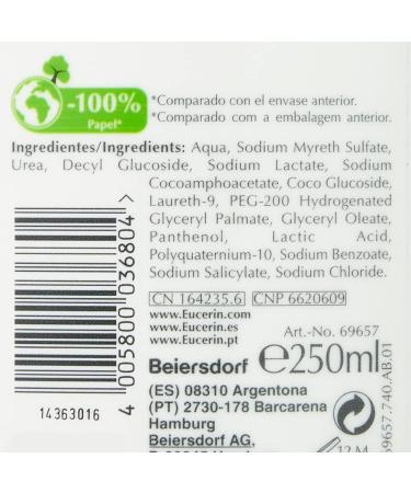 Eucerin Ph5 Appeasing Shampoo 5% Urea 250 Ml - Buy Online on GoSupps.com