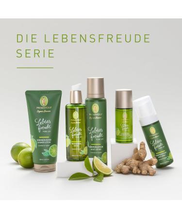  Primavera PRIMAVERA Lebensfreude Freshness 50ml - Roll-On Deodorant Natural Cosmetics - Lime Ginger Scent - 24 Hour Protection No Aluminium Salts - Vegan - Buy Online on GoSupps.com