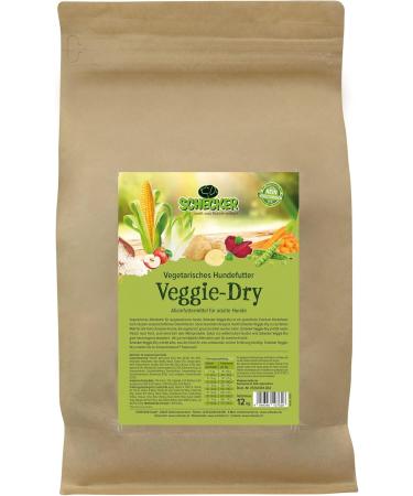 Schecker Veggie Dry Vegetarian Dog Food Ideal for All Meat Allergies 12kg - Buy Online on GoSupps.com