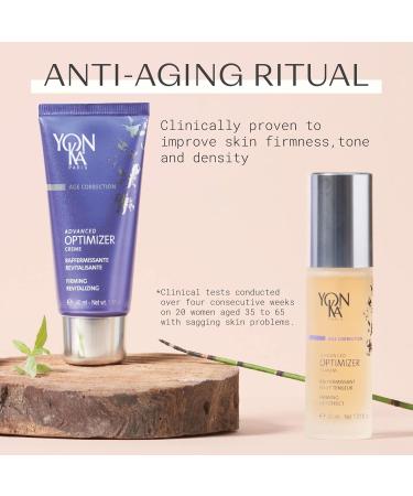 Yon-Ka Advanced Optimizer Serum & Cream - Intensive Anti-Aging Treatment for All Skin Types | Firm & Tighten with Collagen & Hyaluronic Acid Paraben-Free | 30ml/40ml | International Shipping Available - Buy Online on GoSupps.com