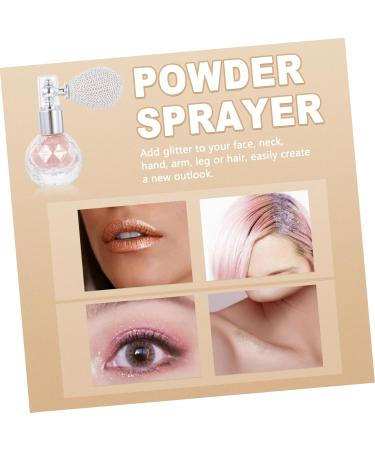 MAGICLULU Body Glitter Spray 1pc Body Air Bag Powder Highlighter Mist Spray Bottle Loose Powder Sprayer Miss Flash Filling Pump Pink medium - Buy Online on GoSupps.com