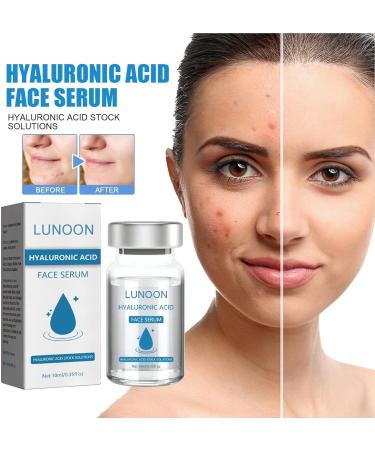 Acihyaluronic Face Serums Face Moisturizer 0.35 fl oz | Firm & Plump Skin Glow Boost Essence for Deep Hydration & Anti-Aging Kirdume Free - Buy Online on GoSupps.com