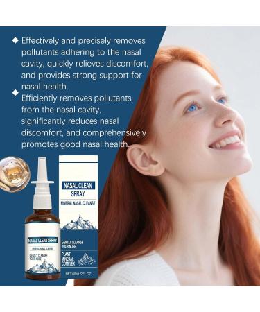 Kadohyrt Nasal Spray for Daily Nasal Hygiene Fine Mist Nasal Cleanse for Dry Air Travel & Everyday Comfort Suitable for Those Suffering from Nasal Dryness. (2) - Buy Online on GoSupps.com