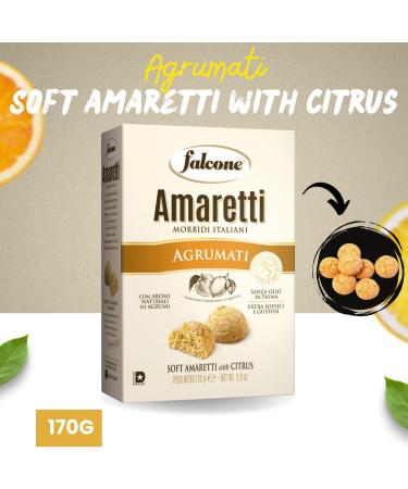 Falcone Cookier Pick N Mix - Create Custom Combo with 3+ Flavours | Cantucci Chocolate Cookies Soft Amaretti Soft Amaretti with Citrus | Gift Set for Cookier Lovers Pack 2 Pack of 2 - Buy Online on GoSupps.com