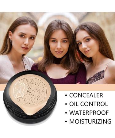 Indicativet Makeup Indicativet CC Cream Concealer Indicativet Mushroom Face Makeup Periodicali Mushroom Head CC Cream Long-Lasting Waterproof Indicativet CC Cream (Ivory White One size) 1 g (Pack of 1) Ivory White - Buy Online on GoSupps.com