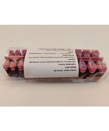 Kalolary Artificial Nails Set - 720 Stiletto & Almond Full Cover Nails in 30 Colors - Perfect for Salon Use - Includes File & Nail Pencil for Women & Girls - Buy Online on GoSupps.com
