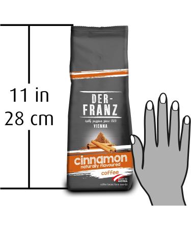 Der-Franz Cinnamon Coffee - Arabica & Robusta Beans - 3 x 500g Packs - Buy Online on GoSupps.com