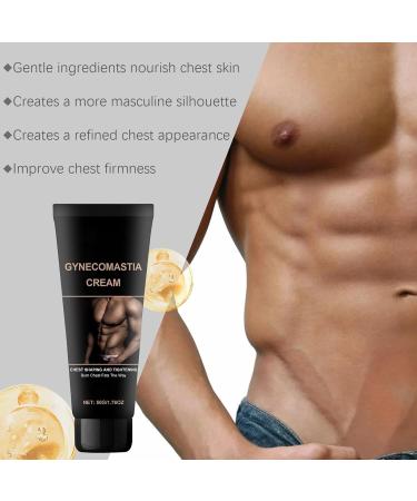  G n rique Men Chest Cream 50g Skin Moisturizing Lotion Natural Chest Care Cream for Sports Gym Fitness Home Travel Daily Skin Hydration Product for Active Men Fathers and Personal Bodycare Routine - Buy Online on GoSupps.com